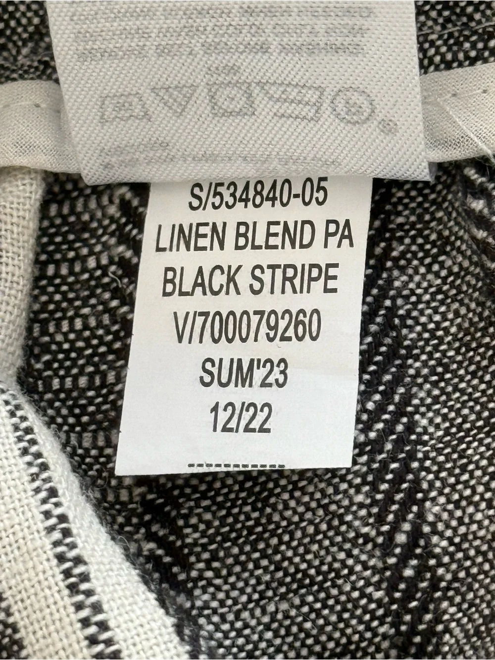 BANANA REPUBLIC FACTORY || Linen-Blend Paperbag Waist Wide-Leg Pants. Sz. 8